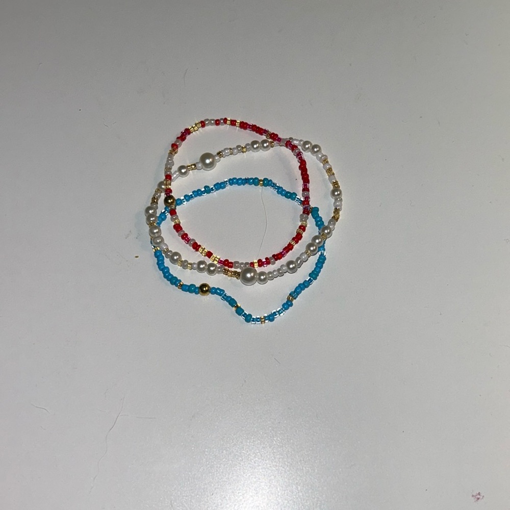 all American bracelet set